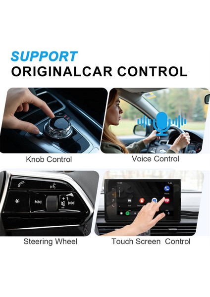 2'si 1 Arada Çift Arayüz Kablosuz Carplay/android Auto Kablosuz Carplay Adaptörü Akıllı Mini Kutu Fiş Hızlı Bağlantı Evrensel (Yurt Dışından) indirimleri