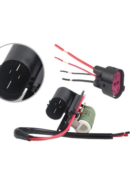 Yüksek Kaliteli Araba Üfleyici Direnç Konnektör Fişi 13427160 13427161 13289627 Chevrolet Aveo Regal Cruze Buick Verano Için (Yurt Dışından) indirimleri