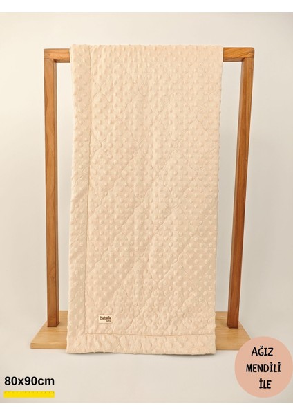 Kapitone Nohut Bebek Kundak Battaniyesi – Çift Taraflı / Mevsimlik / Yenidoğan / Hastaane Çıkışı