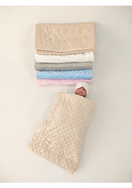 Kapitone Nohut Bebek Kundak Battaniyesi – Çift Taraflı / Mevsimlik / Yenidoğan / Hastaane Çıkışı fiyatları