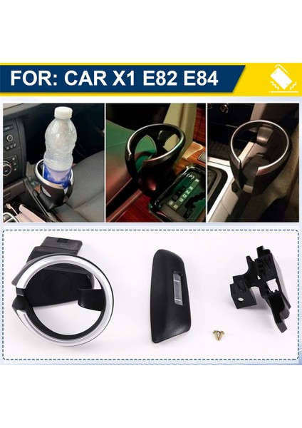 Araba Ön Su Bardağı Içecek Tutucu Orta Konsol Bardak Tutucu 51160443082 51169144632 Bmw X1 E82 E84 Için (Yurt Dışından) fırsatları