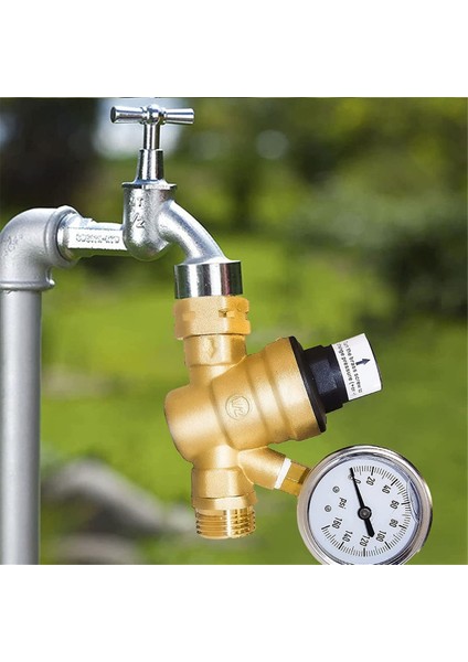 Karavan Su Basınç Regülatörü Vana Pirinç Göstergeli ve Giriş Ekranlı Filtreli Karavan Römorku (Yurt Dışından) fırsatları