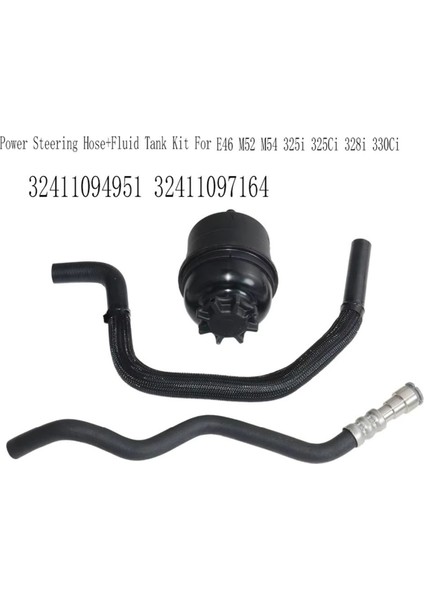 1 Takım Hidrolik Direksiyon Hortumu + Sıvı Tankı Kiti Bmw E46 M52 M54 325I 325CI 328I 330CI 32411094951 32411097164 (Yurt Dışından) fırsatları