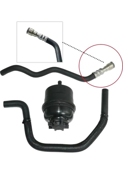 1 Takım Hidrolik Direksiyon Hortumu + Sıvı Tankı Kiti Bmw E46 M52 M54 325I 325CI 328I 330CI 32411094951 32411097164 (Yurt Dışından) indirimleri