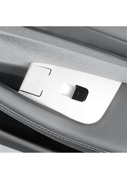 Araba Pencere Camı Kaldırma Anahtarı Paneli Kapağı Pencere Kontrol Düğmesi Silikon Çerçeve Tesla Model Y Juniper 2025 Beyaz Lhd Için (Yurt Dışından) indirimleri