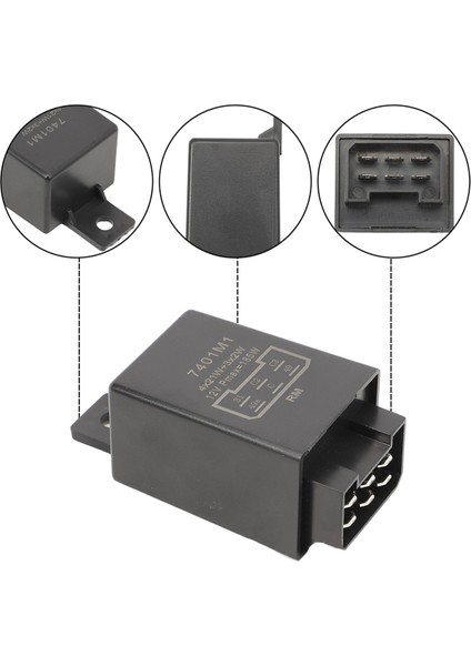 12V 21W 6-Pin Flaşör Rölesi Traktör Gösterge Rölesi 335200160 54229002 Traktör Klasik Araba Kamyonlar Için (Yurt Dışından) modelleri