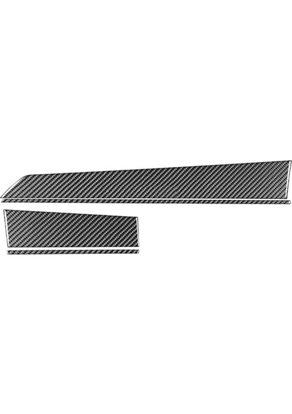 Subaru Crosstrek 2024 2025 Karbon Fiber Araba Gösterge Paneli Kapağı Trim Çıkartmaları Aksesuarları (Yurt Dışından)