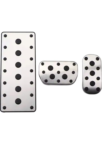 Toyota C-Hr AX20 2024 Paslanmaz Çelik At mt Araba Ayak Pedalları Paslanmaz Çelik Destek Gaz Pedalı Tepsisi Aksesuarları (Yurt Dışından)