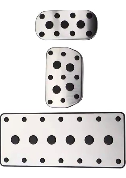 Toyota C-Hr AX20 2024 Paslanmaz Çelik At mt Araba Ayak Pedalları Paslanmaz Çelik Destek Gaz Pedalı Tepsisi Aksesuarları (Yurt Dışından) modelleri