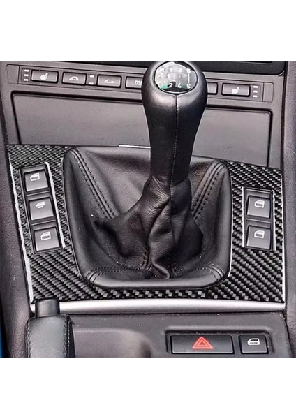 Vites Değiştirme Çerçevesi Dekorasyon Sticker Kapak Döşeme Bmw 3 Serisi E46 1998 - 2005 Araba Iç Aksesuarları (Yurt Dışından) modelleri