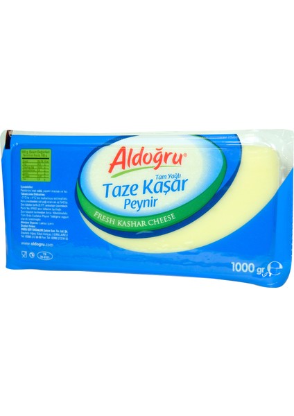 Taze Kaşar Peyniri (1 Kg)