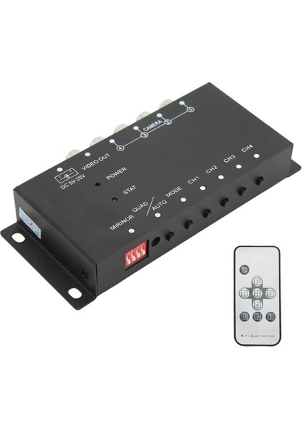 Mobil Dijital Video Ayırıcı 4 Kanal Mini Video Ayırıcı 720P Otobüsler Kamyonlar Tekneler Yatlar Araç Video Ayırıcı (Yurt Dışından) fiyatları