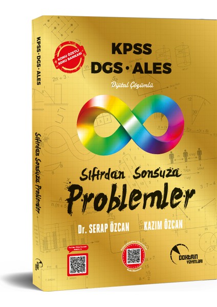 Kpps-Ags-Dgs-Ales Sıfırdan Sonsuza Problemler Konu Özetli Soru Bankası (Dijital Çözümlü)