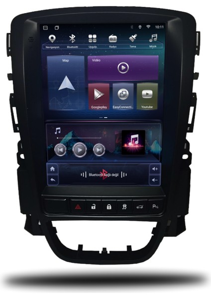 Opel Astra J 4-64 GB Tesla Ekran Multimedya Navigasyon