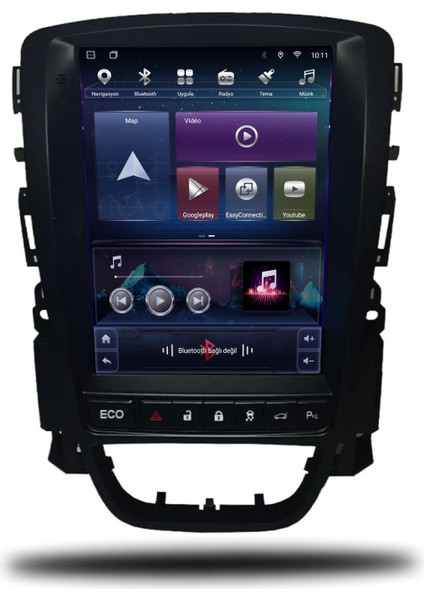 Opel Astra J Eco Mod Çerçeveli 6-64 GB Tesla Ekran Multimedya Navigasyon