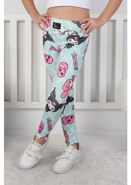 Kuromi Desenli Fitilli Tayt - 8001SB