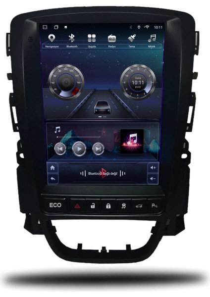 Opel Astra J Eco Mod Çerçeveli 8-128 GB Tesla Ekran Multimedya Navigasyon modelleri