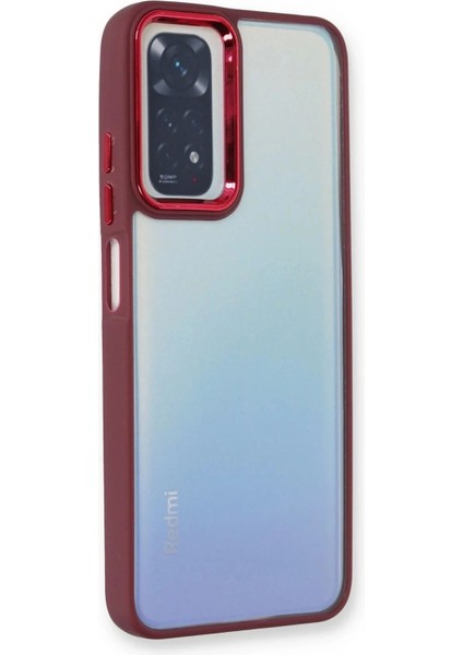 Xiaomi Redmi Note 11 Pro Kılıf Dora Kapak - Kırmızı