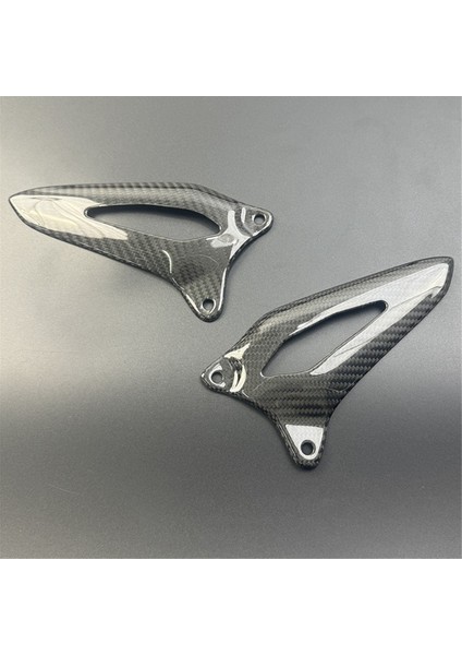 Karbon Fiber Motosiklet Aksesuarları Topuk Plakaları Koruyucular Ayak Dayamaları Speed Triple 1200RS 1200RR 2021-2024 (Yurt Dışından) fiyatları