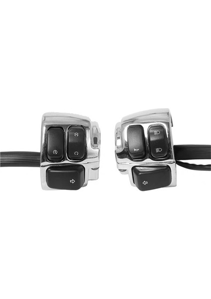 Motosiklet 25MM Gidon Anahtarı Seyir Farı Kontrol Anahtarı Harley Softail Dyna Sportster Xl 883 Crown Prince B (Yurt Dışından)