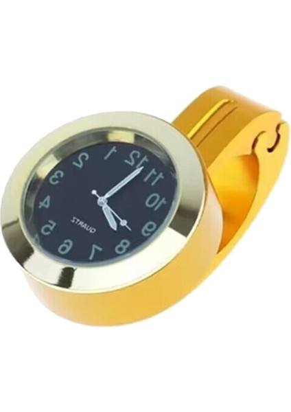 Motosiklet Evrensel 7/8 Inç Gidona Takılan Saat Tokalı Su Geçirmez Güneş Geçirmez Darbeye Dayanıklı Altın (Yurt Dışından) indirimleri