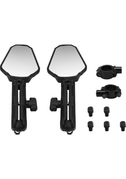 Motosiklet Dikiz Aynası Aksesuarları Ayarlanabilir Yan Aynalar Honda Transalp XL750 Xl 750 Transalp 2023 2024 (Yurt Dışından)