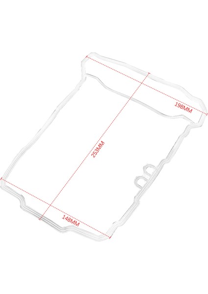 Motosiklet Ön Silindir Kapağı Contası Valf Kapağı Contası Kauçuk Conta Ducati Streetfighter Multistrada V4 V4S Için (Yurt Dışından) fiyatları