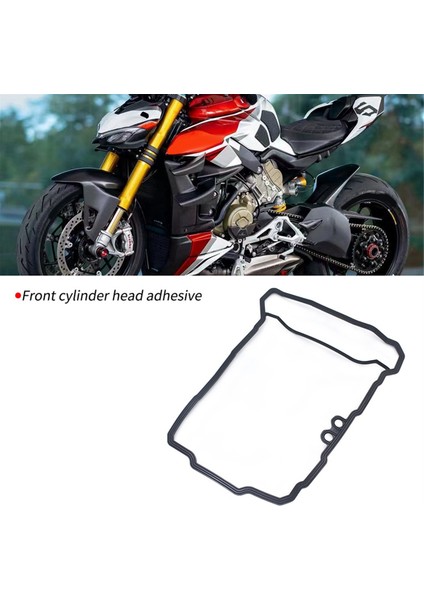 Motosiklet Ön Silindir Kapağı Contası Valf Kapağı Contası Kauçuk Conta Ducati Streetfighter Multistrada V4 V4S Için (Yurt Dışından) indirimleri