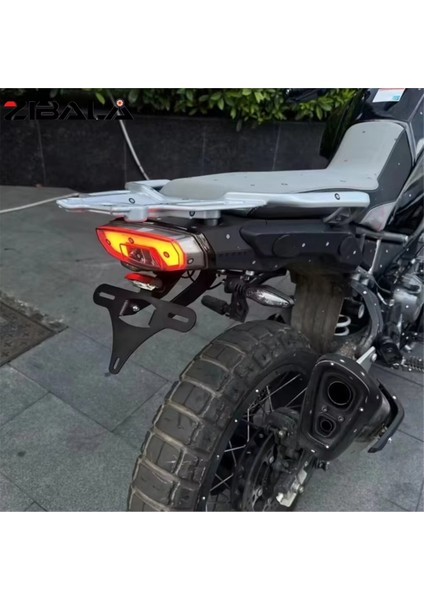 Motosiklet Plaka Tutucu Braketi Arka Kuyruk Düzenleyici Çamurluk Eliminatörü Numarası Desteği Cfmoto 450MT 2024 (Yurt Dışından) fiyatları