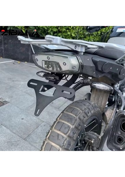 Motosiklet Plaka Tutucu Braketi Arka Kuyruk Düzenleyici Çamurluk Eliminatörü Numarası Desteği Cfmoto 450MT 2024 (Yurt Dışından) modelleri