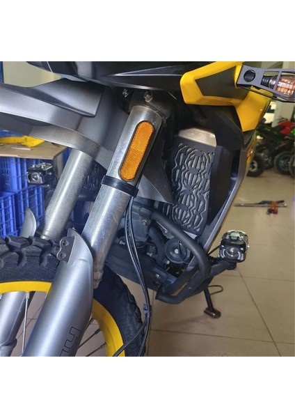 Motosiklet Aksesuarları Radyatör Koruma Izgara Kapağı Koruyucu Soğutucu Koruma Loncin Voge 300 Rally 300 300RALLY (Yurt Dışından) fırsatları