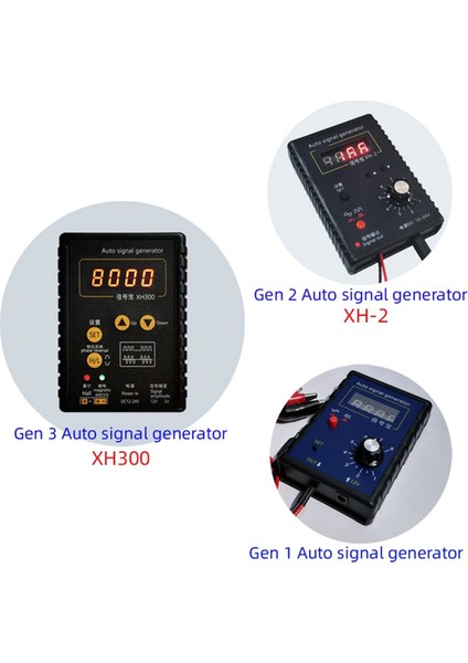 XH300 Otomatik Sinyal Jeneratörü Araba Salonu Sinyali Araç Hız Sensörü Sinyal Simülatörü Çıkışı (Yurt Dışından) fırsatları