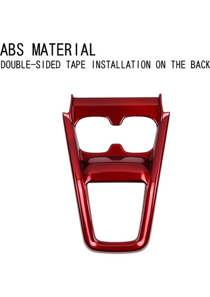 Araba Orta Konsol Vites Değiştirme Çerçevesi Bardak Tutucu Trim Kapak Sticker Iç Aksesuarlar Suzuki Swift 2024,B (Yurt Dışından) indirimleri