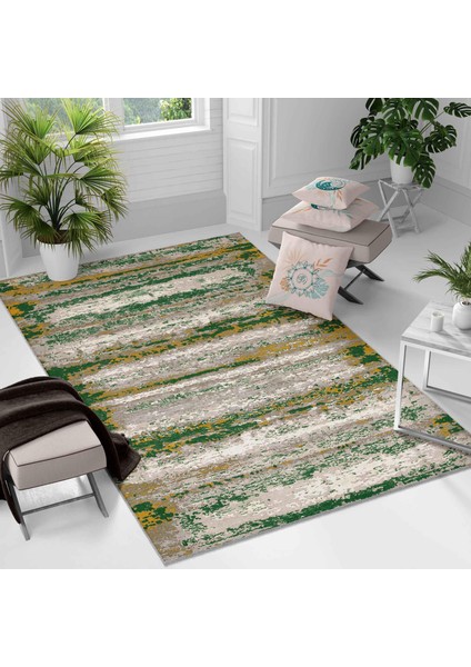 Kaymaz Taban Yıkanabilir Halı – Mutfak, Salon, Yatak Odası Için Modern Dijital Baskı Halı