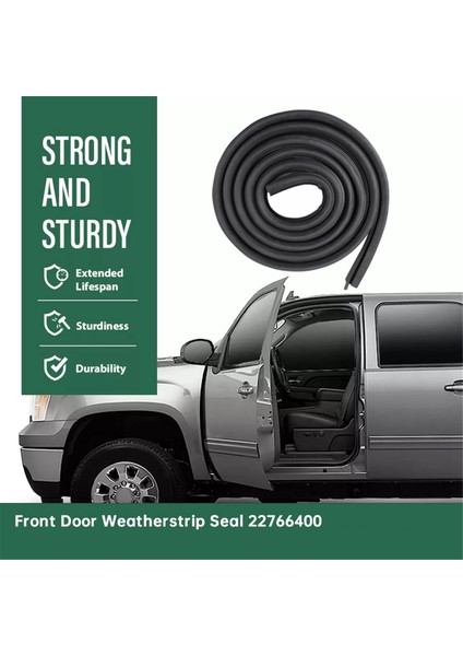 Ön Kapı Hava Şeridi Contası 22766400 Chevrolet Silverado Gmc Sierra 1500 2500 3500 07-14 Kapı Çerçevesi Yağmur Geçirmez Şeridi (Yurt Dışından) fiyatları