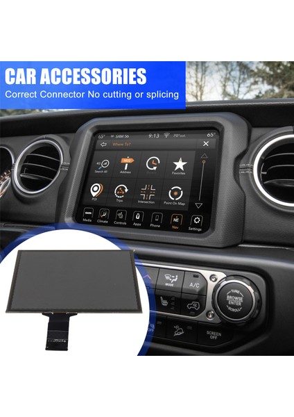 Jeep Navigasyon LA084X02(SL)(01) LA084X02-SL01 Için 8.4 Inç LCD Dokunmatik Ekran Sayısallaştırıcı (Yurt Dışından) fırsatları