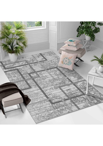 Kaymaz Taban Yıkanabilir Halı – Mutfak, Salon, Yatak Odası Için Modern Dijital Baskı Halı