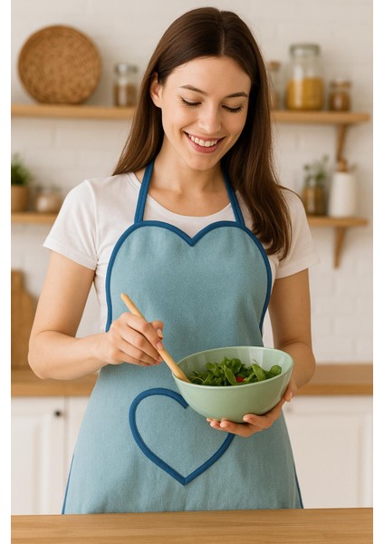 Amor Kalpli Havlu Mutfak Önlüğü – Ayarlanabilir Askılı fiyatları