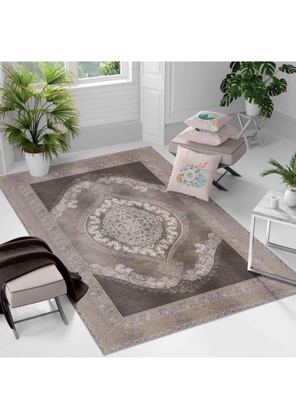Kaymaz Taban Yıkanabilir Halı – Mutfak, Salon, Yatak Odası Için Modern Dijital Baskı Halı