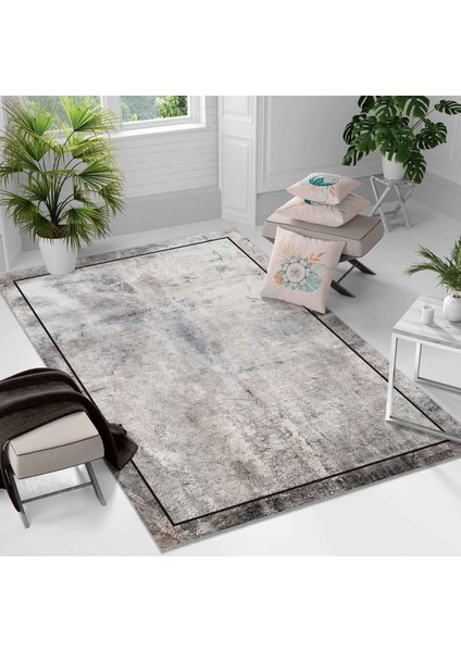 Kaymaz Taban Yıkanabilir Halı – Mutfak, Salon, Yatak Odası Için Modern Dijital Baskı Halı