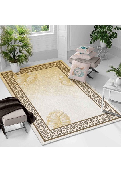 Kaymaz Taban Yıkanabilir Halı – Mutfak, Salon, Yatak Odası Için Modern Dijital Baskı Halı