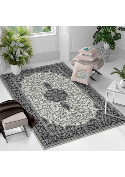 Kaymaz Taban Yıkanabilir Halı – Mutfak, Salon, Yatak Odası Için Modern Dijital Baskı Halı
