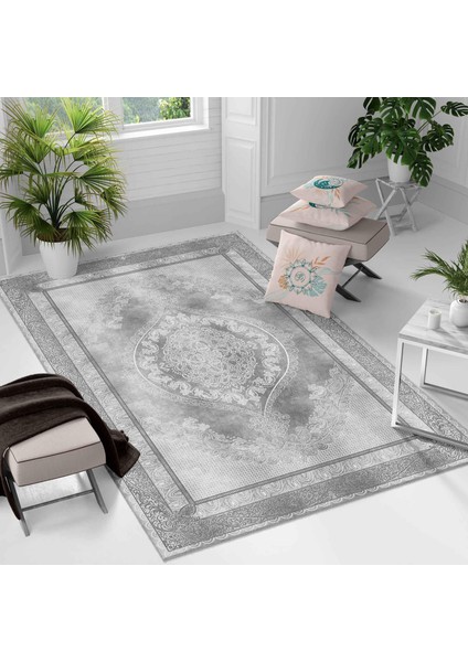 Kaymaz Taban Yıkanabilir Halı – Mutfak, Salon, Yatak Odası Için Modern Dijital Baskı Halı