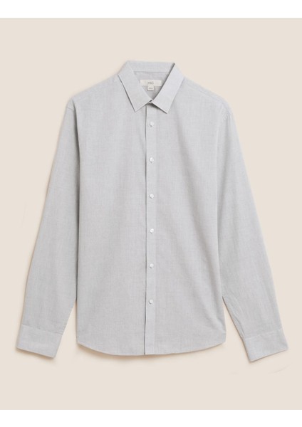 Saf Pamuklu Uzun Kollu Gömlek fiyatları