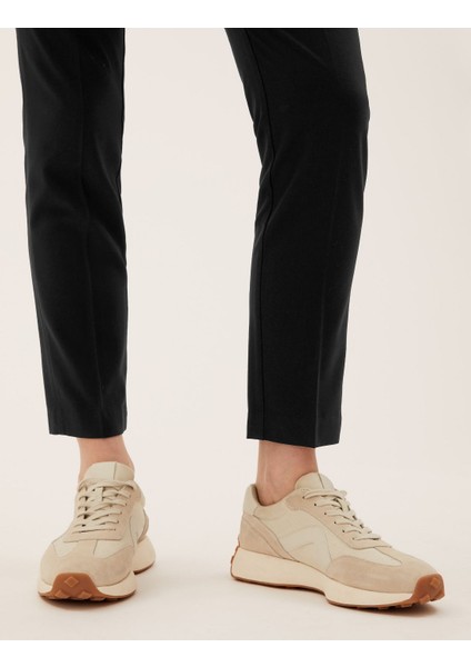 Slim Fit Yüksek Bel Pantolon