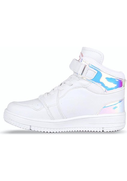 Haykat Beyaz Cırtlı Bilekli Kız Çocuk Sneaker Spor Ayakkabı modelleri