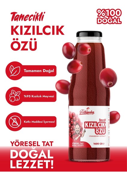 Tanecikli Kızılcık Özü – 1400 gr