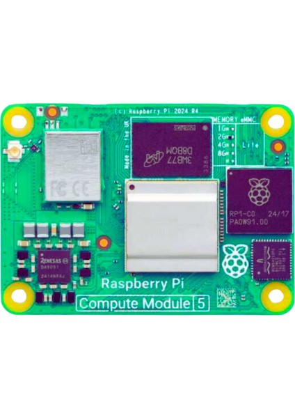 Raspberry Pi Compute Module Cm5 Wireless - CM5104016 (4gb RAM/16GB Emmc)