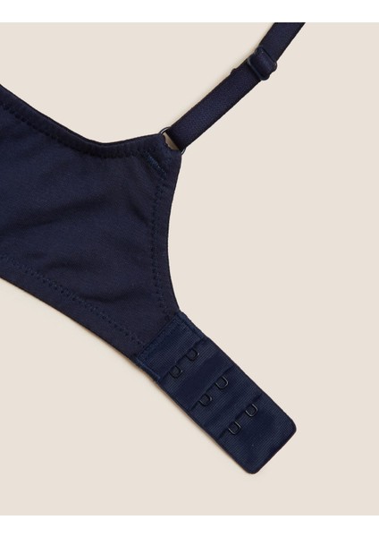 3'lü Pamuklu Push Up T-Shirt Sütyeni