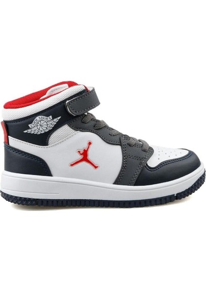 Haykat Lacivert Uzun Sneakers Erkek Çocuk Spor Ayakkabı